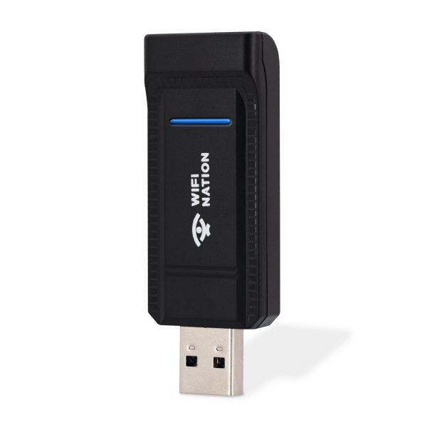  USB WiFi 6 Adapter for PC, AX1800 USB 3.0 WiFi Dongle